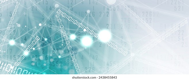 Abstract vector background. Futuristic technology style. Elegant background for business tech presentations. Vector Art.