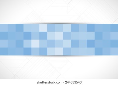Abstract vector background. Futuristic technology style. Elegant background for business tech presentations.