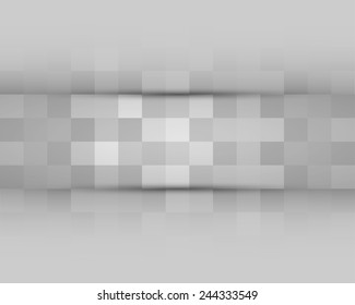 Abstract vector background. Futuristic technology style. Elegant background for business tech presentations.