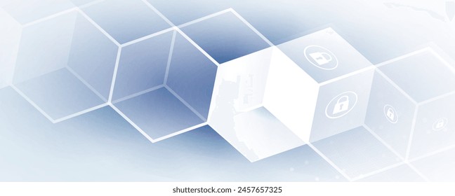 Abstract vector background. Futuristic technology style. Elegant background for business tech presentations.