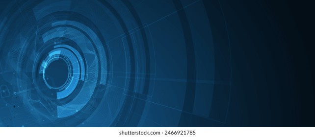 Abstract vector background. Futuristic technology style. Elegant background for business tech presentations.