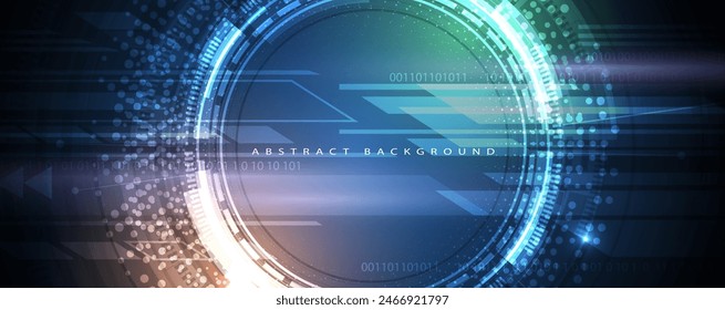 Abstract vector background. Futuristic technology style. Elegant background for business tech presentations.