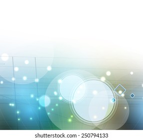Abstract vector background. Futuristic technology style. Elegant background for business tech presentations.