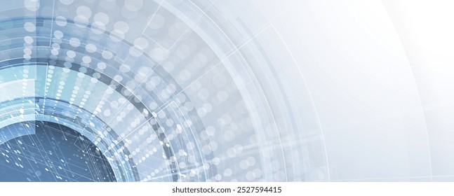 Vetor de fundo abstrato. Estilo de tecnologia futurista. Fundo elegante para apresentações de tecnologia de negócios.