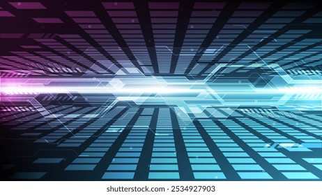 Abstract vector background. Futuristic technology style. Elegant background for business tech presentations.