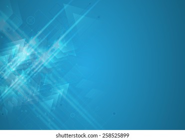 Abstract vector background. Futuristic technology style. Elegant background for business tech presentations.