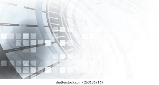 Abstract vector background. Futuristic technology style. Elegant background for business tech presentations.