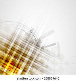Abstract vector background. Futuristic technology style. Elegant background for business tech presentations.