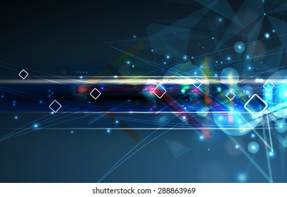 Abstract vector background. Futuristic technology style. Elegant background for business tech presentations.