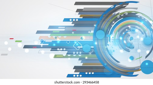Abstract vector background. Futuristic technology style. Elegant background for business tech presentations.