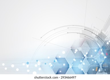 Abstract vector background. Futuristic technology style. Elegant background for business tech presentations.