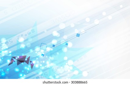 Abstract vector background. Futuristic technology style. Elegant background for business tech presentations.