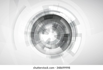 Abstract vector background. Futuristic technology style. Elegant background for business tech presentations.