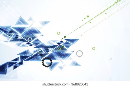 Abstract vector background. Futuristic technology style. Elegant background for business tech presentations.