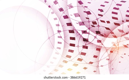 Abstract vector background. Futuristic technology style. Elegant background for business tech presentations.