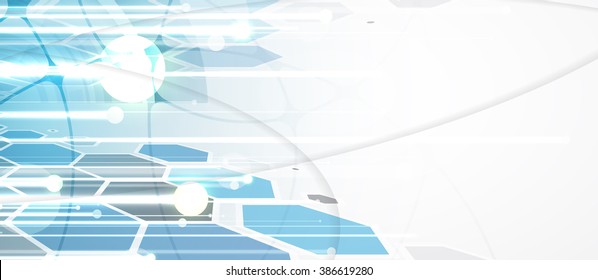 Abstract vector background. Futuristic technology style. Elegant background for business tech presentations.