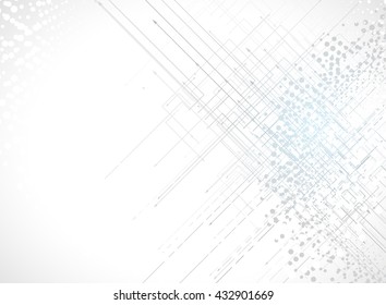 Abstract vector background. Futuristic technology style. Elegant background for business tech presentations.