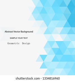abstract vector background. geometric design.  polygonal style 