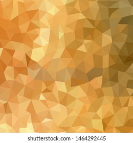 abstract vector background. geometric design.  gold triangles 