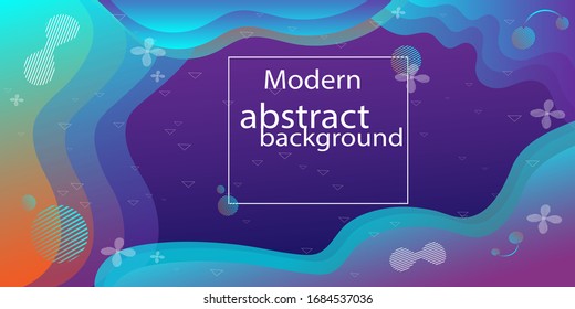 Abstract vector background. geometric background. Fluid shapes composition. Eps10 vector.