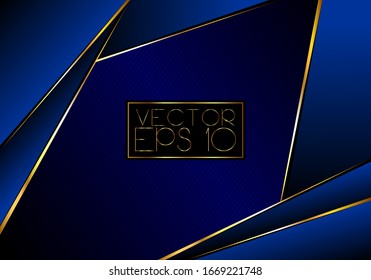Abstract vector background. Geometric Gold Lines - Creative and Inspirational Design.