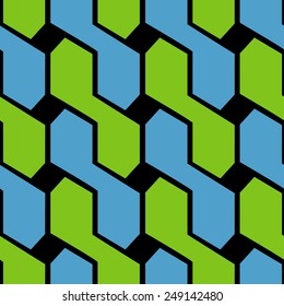 Abstract vector background. Geometric hand drawn pattern. Seamless