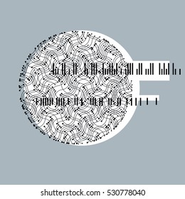 Abstract vector background, geometric illustration.