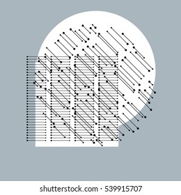 Abstract vector background, geometric illustration.