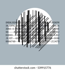 Abstract vector background, geometric illustration.