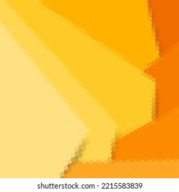 Resumen del fondo vectorial. Imagen geométrica. estilo poligonal. hexágono amarillo.