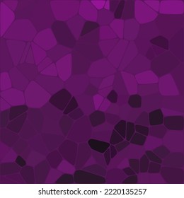 Abstract vector background. Geometric image. Purple Pebbles.