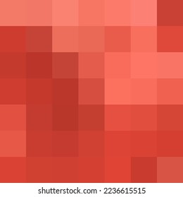 Abstract vector background. Geometric image. polygonal style. Red pixel.
