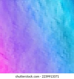 Abstract vector background. Geometric image. polygonal style. Beige pixel. Color hexagon.