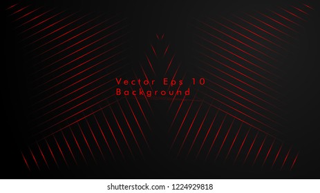 Abstract vector background. Geometric Line - Creative and Inspiration Design. red color