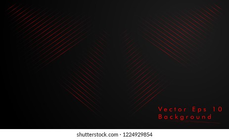 Abstract vector background. Geometric Line - Creative and Inspiration Design. red color
