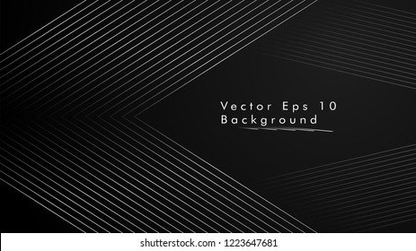 Fondo del vector abstracto. Líneas geométricas - Diseño creativo e inspirador