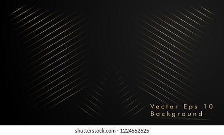 Abstract vector background. Geometric Lines - Creative and Inspiration Design . Gold Color