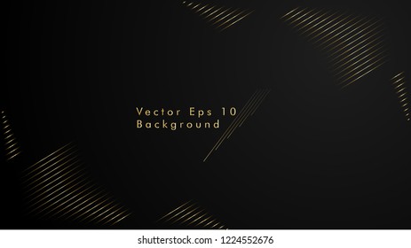 Abstract vector background. Geometric Lines - Creative and Inspiration Design . Gold Color