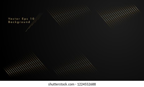 Abstract vector background. Geometric Lines - Creative and Inspiration Design . Gold Color