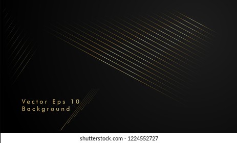 Abstract vector background. Geometric Lines - Creative and Inspiration Design . Gold Color