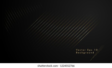 Abstract vector background. Geometric Lines - Creative and Inspiration Design . Gold Color