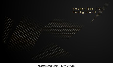 Abstract vector background. Geometric Lines - Creative and Inspiration Design . Gold Color