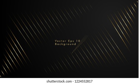 Abstract vector background. Geometric Lines - Creative and Inspiration Design . Gold Color