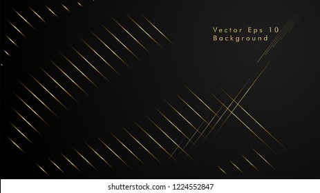 Abstract vector background. Geometric Lines - Creative and Inspiration Design . Gold Color