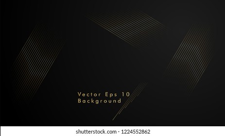 Abstract vector background. Geometric Lines - Creative and Inspiration Design . Gold Color