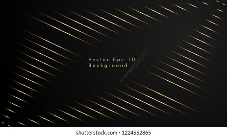 Abstract vector background. Geometric Lines - Creative and Inspiration Design . Gold Color