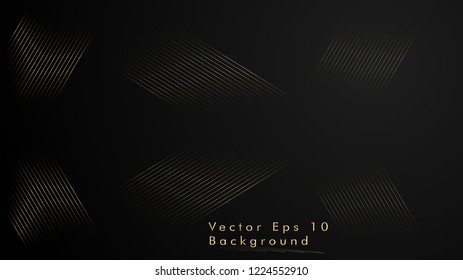 Abstract vector background. Geometric Lines - Creative and Inspiration Design . Gold Color