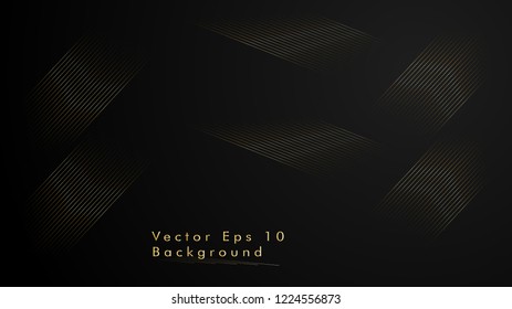 Abstract vector background. Geometric Lines - Creative and Inspiration Design . Gold Color
