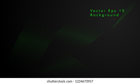 Abstract vector background. Geometric Lines - Creative and Inspiration Design . Green color