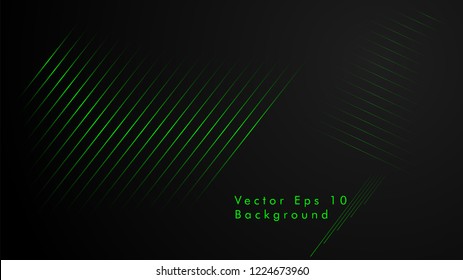 Abstract vector background. Geometric Lines - Creative and Inspiration Design . Green color